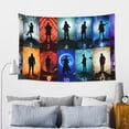 thumbnail image 3 of Doctor Who Tapestry, Anime Wall Poster Art, Wall Tapestry For Bedroom Living Room Dorm Room, Wall Hanging For Festival Party Events Background Photography Backdrop, 60x40 Inch, 3 of 9