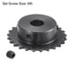 thumbnail image 3 of Engranaje de rodillo Uxcell tipo B, paso de cadena simple, acero al carbono C45 12mm, 3 of 6