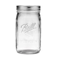 thumbnail image 2 of Ball Quart 32oz Jar with Silver Lid, Wide Mouth, 1 Jar, 2 of 3