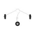 thumbnail image 4 of Tren de aterrizaje con ruedas para Z51 RC avión de espuma mano lanzando planeador Drone DIY Wltoys  Negro, 4 of 7