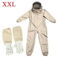 thumbnail image 4 of Wovilon Bee Suit Beekeeping Suit Outfit Professional Full Body Beekeeper Suit With Veil Hood For Men And Women Beekeeper And Beginners With Gloves, Beehive Brush, Scraper, 4 of 9