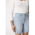 thumbnail image 6 of Levi Strauss Signature Women's and Women's Plus Vintage Relaxed Mid Thigh Shorts, Sizes 2-18, 6 of 7