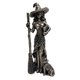 thumbnail image 5 of Figura de Halloween, decoración de Halloween, estatua de bruja, adorno de escritorio coleccionable para Toma una escoba, 5 of 9