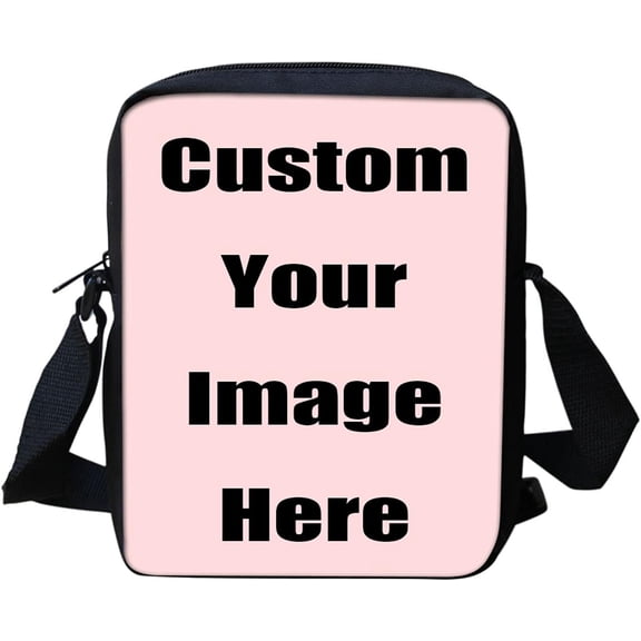 HMSHA Cross Body Bag Lightweight Small Shoulder Bag Handbag with Long Strap for Women Men Animals Print