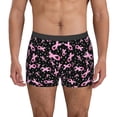 thumbnail image 1 of Balery Breast Cancer Awareness (2) Calzoncillos bóxer para hombre, ropa interior de algodón suave y transpirable con cinturilla de nailon-X-Large, 1 of 5