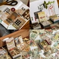 thumbnail image 2 of 400 Sheets Craft Paper Retro Background Decoration Paper Writing Pad Memo Pad, 2 of 7