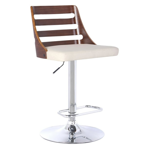 Armen Living Storm Adjustable Swivel Bar Stool