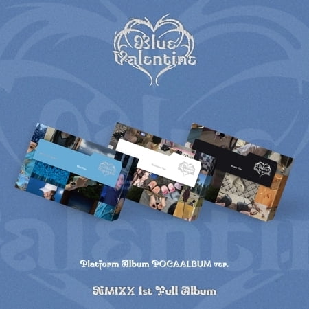 Nmixx - Blue Valentine - Platform Album Poca QR Card Album Version - Random Cover - Music & Performance - CD