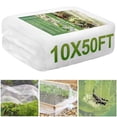 thumbnail image 2 of Ultra Fine Garden Mesh Netting, Plant Protection Net, Breathable Garden Mesh Cover, Animal Barrier Netting Roll, Crop Safety Shield Fabric, for Nurseries Yard Greenhouse, 9.8 ft*49.2 ft, 2 of 10