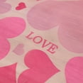 thumbnail image 5 of Vikakiooze Heart Shaped Curtain Tulle Window Treatment Voile Drape Valance 1 Panel Fabric, 5 of 9