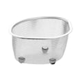 thumbnail image 2 of yotijay Sink Mesh Basket Practical Stainless Steel Brush Holder for Pasta Vegetables small, 2 of 9