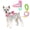 Rose Red, variant on Dog Harness No Pull Saddle Harness with 59.1inches Padded Lead, Breathable Soft Foam Handle, Adjustable for Small Medium Dogs