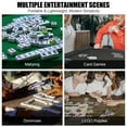 thumbnail image 6 of Ktaxon 35" Foldable Mahjong Table w/Cup Holders & Chip Grooves, Square 4 Player Card Game Table for Blackjack, Jigsaw Puzzles Game, 6 of 8