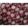thumbnail image 4 of oneOone Silk Tabby Fabric Check Kasuri Print Sewing Fabric BTY 42 Inch Wide, 4 of 4