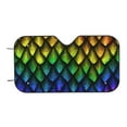 thumbnail image 7 of Daiia Dragon Scales Windshield Sun Shade for Car SUV Truck (Medium ), Car Sun Shade Windshield, Car Shades for Front Windows, Sunshade for Car Windshield, 7 of 7