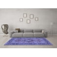 thumbnail image 3 of Ahgly Company Indoor Rectangle Persian Blue Traditional Area Rugs, 7' x 10', 3 of 4