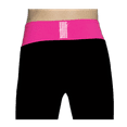 thumbnail image 3 of Chloe Noel PS792 3" Waist Band Black/Color Cuffs Elite Figure Skating Pants & Front Pocket & Swarovski Crystal Block, 3 of 3