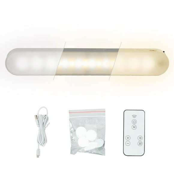 Lámpara Magnética Recargable de Escritorio LED USB 3 Niveles de Color 5 Watts Gaon