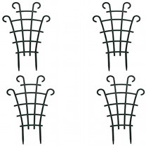 LAMIRO 4Pcs Stackable Trellis for Climbing Plants,Pot Support for Indoor/Outdoor Hoya Vines,Pothos,and Houseplants