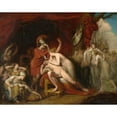 thumbnail image 3 of George Dawe 18x15 Black Modern Framed Museum Art Print Titled - Achilles, Frantic for the Loss of Patroclus, Rejecting the Consolation of Thetis (1803), 3 of 5