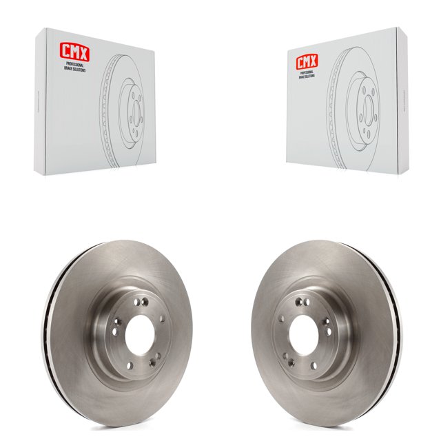 CMX Front Disc Brake Rotors Pair for Car Hyundai Genesis K8-100488