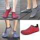 thumbnail image 2 of Eigraketly 1 par de zapatos de agua Unisex, calcetines flexibles para surfear, navegar, nadar, zapatillas transpirables para entrenamiento, Tacos atléticos Rojo 34/35, 2 of 6