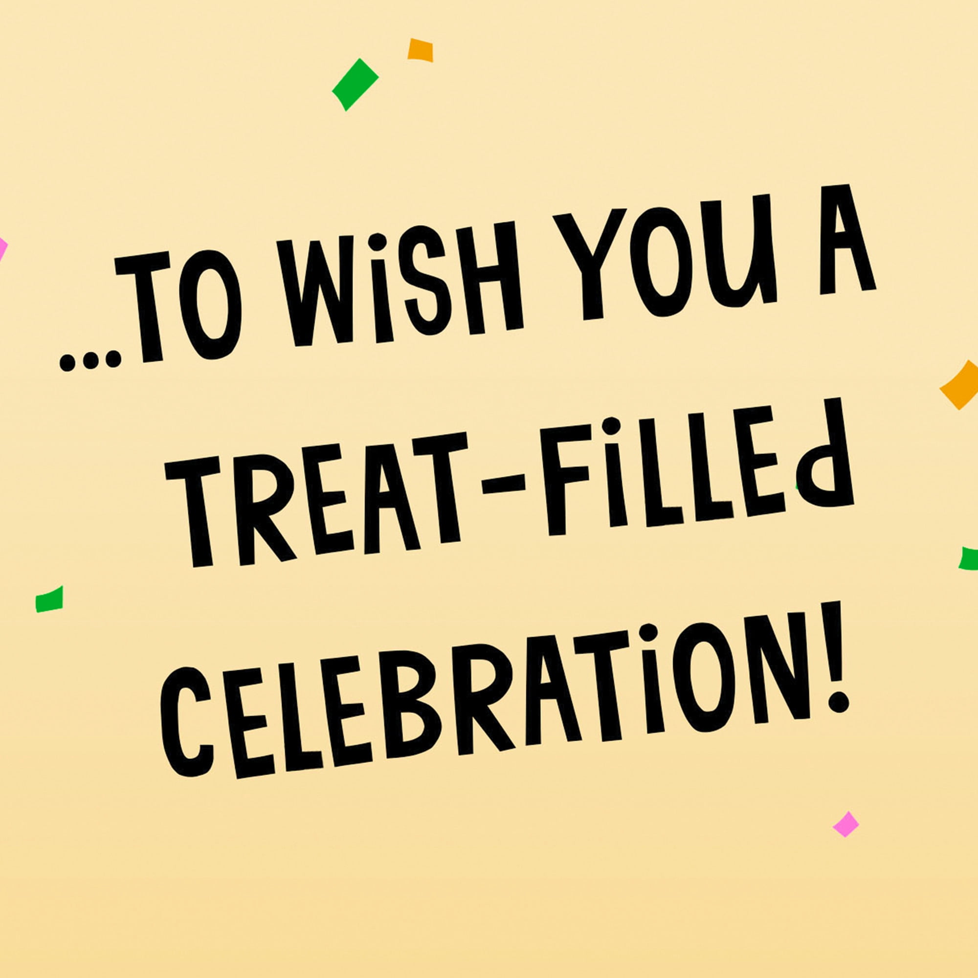 Hallmark Funny Birthday Card (Wishing You a Treat-Filled Celebration)