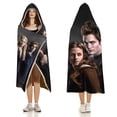 thumbnail image 4 of The Twilight Saga Cloak Hooded Blanket Soft Wearable Blanket Hoodie Throw Cape for Couch Kids Adults 60"x80", 4 of 8
