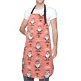 thumbnail image 3 of Goofa Merry Christmas Santa Claus Printed Waterproof Apron 33" Chef Aprons for Men Heavy Duty Chemical Work Apron Adjustable Bib Apron, 3 of 9