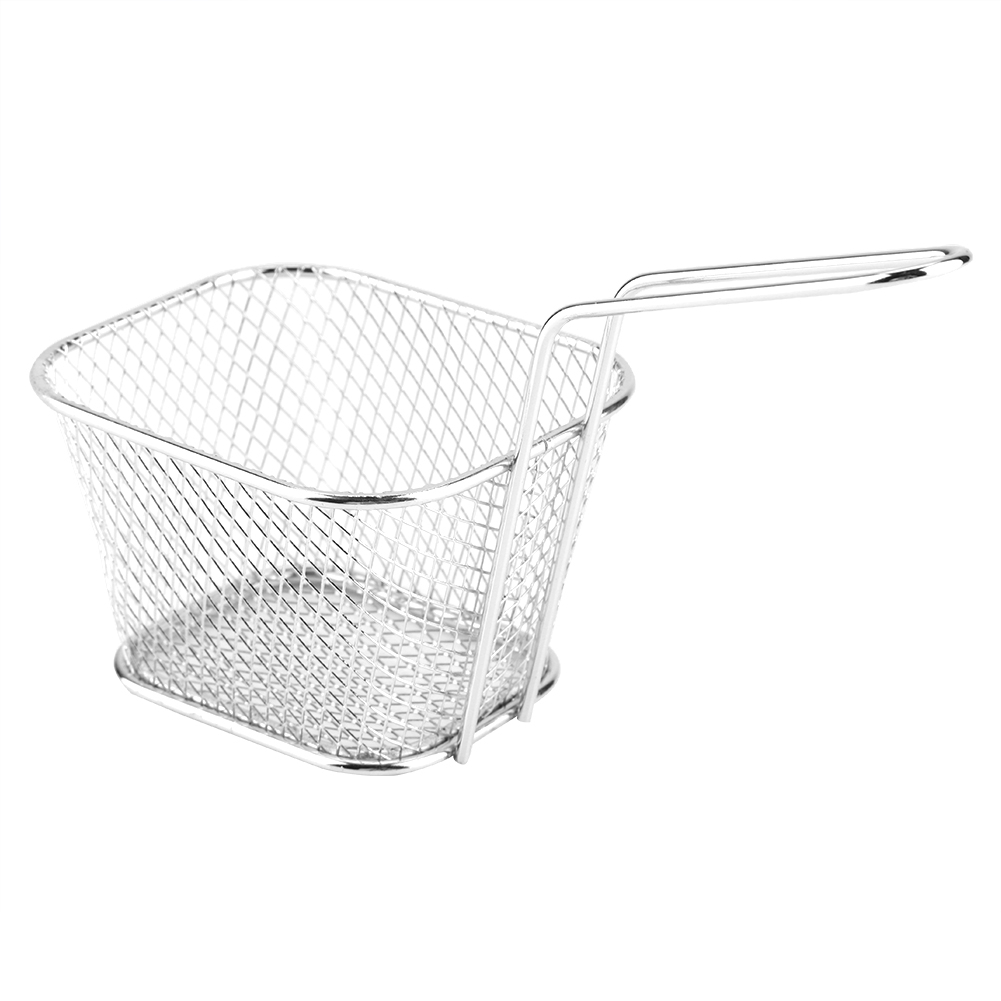 LYUMO Chip Basket,Fry Basket,Mini Stainless Steel Chips Deep Fry