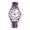 Ab, variant on Stretch Band Watches for Women: Bohemia Flower Easy Reader Elastic Band Watch Large Face Big Number Analog Quartz Bracelet Watch Expansion Band Wristwatch