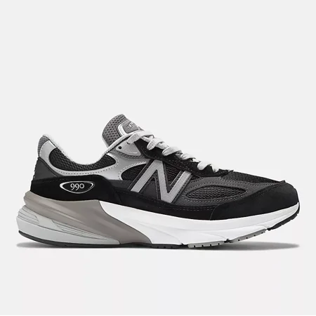 New Balance 990 V6 Black/Grey M990BK6 Men's Size 11