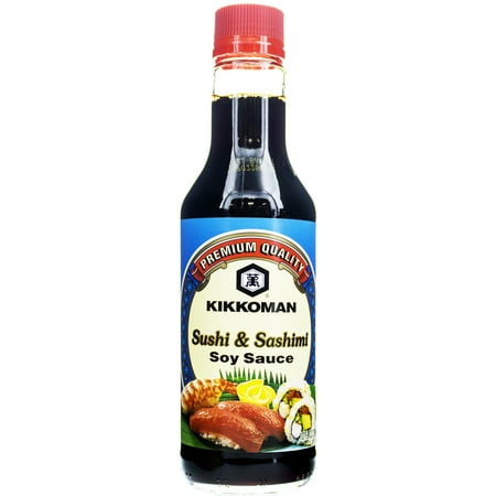 Kikkoman Sushi & Sashimi Soy Sauce, 10 oz (Pack of 6)