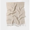 thumbnail image 2 of WS Foulard Mode Sensation Lin Naturel Grand Châle Bohème Froissé avec Emballage Cadeau, 2 of 7