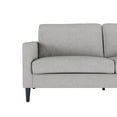 Mr. Kate Winston Sofa with Pocket Coils, Light Gray Linen