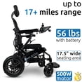 thumbnail image 2 of MAJESTIC New Remote Controlled Electric Wheelchair, Foldable Mobility Aid, 2 of 6