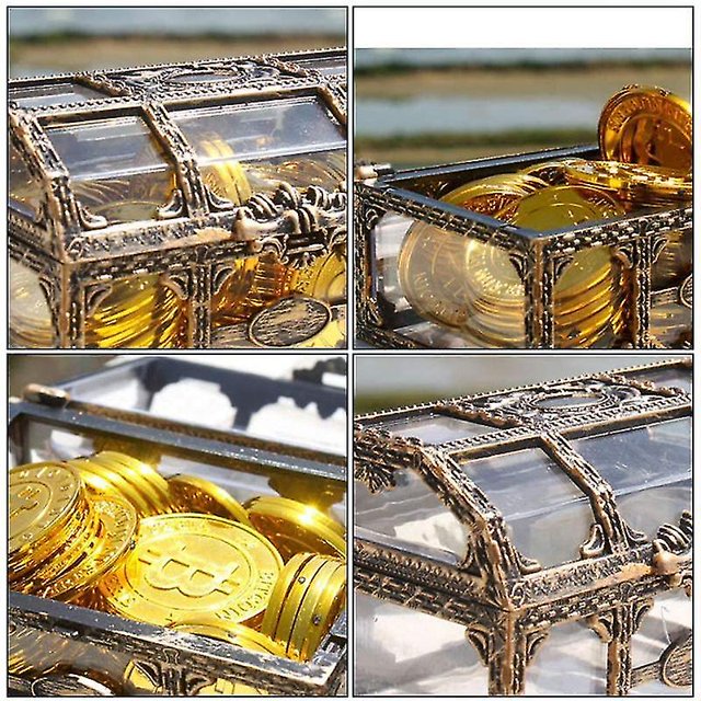 Caja de Joyería YONGSHENG Plástico Transparente Decorativa