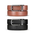 thumbnail image 3 of Men's Refined Ore Leather 2 Pack Linxx Ratchet Belt, 3 of 6