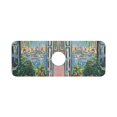 thumbnail image 7 of Yayeee Faucet Mat for Kitchen Sink 14.7" Diatomite Long Splash Guard Pad, Blue Sea Boat, 7 of 7