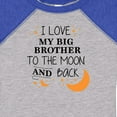 thumbnail image 4 of Inktastic I Love My Big Brother to the Moon and Back Boys or Girls Baby Bodysuit, 4 of 5
