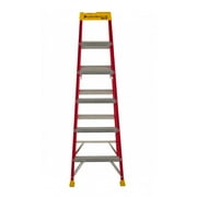 Louisville Ladder 6 Ft. Fiberglass Step Ladder With Molded Top, Type Ia, 300 Lbs. Load Capacity, L-3016-06