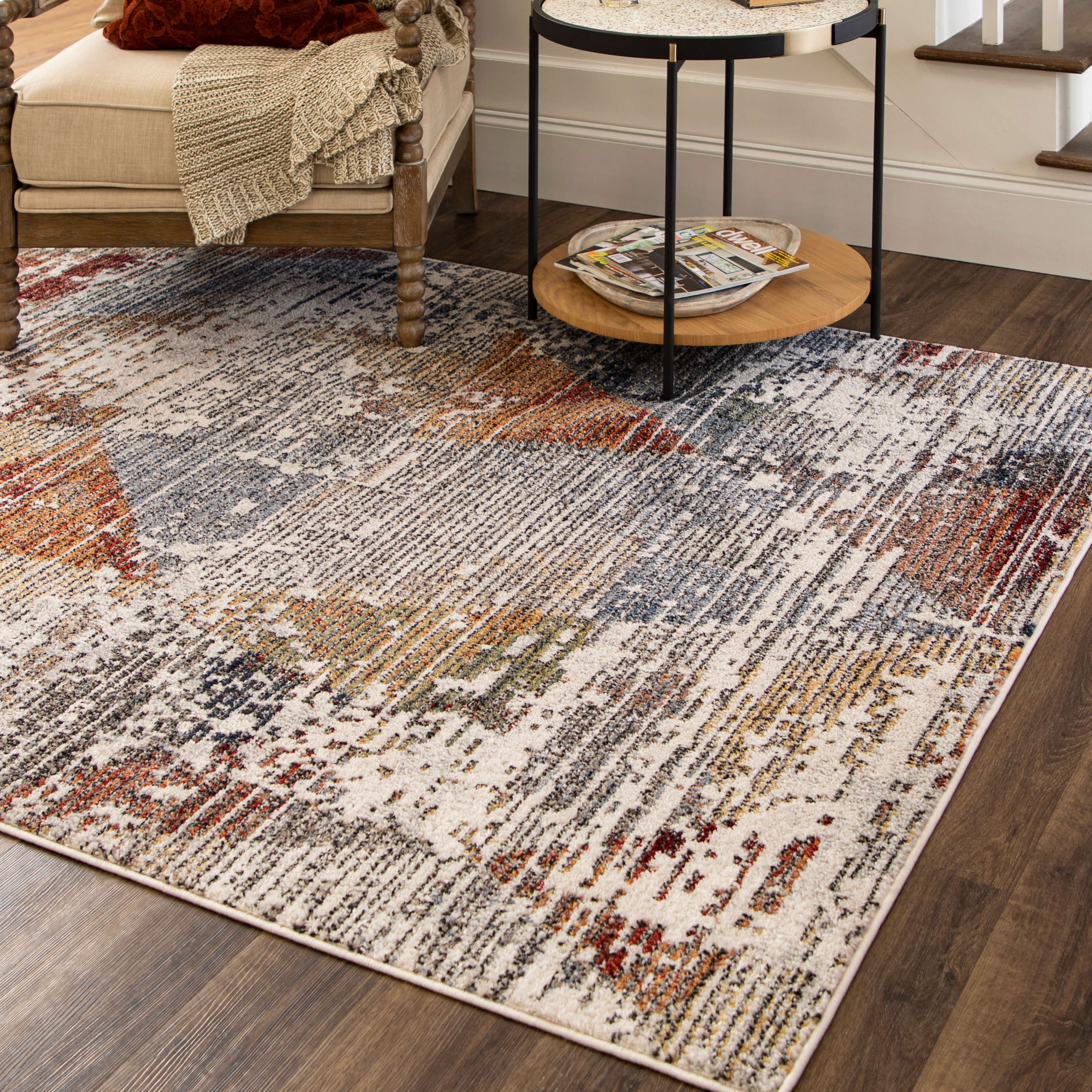 Mohawk Home Wootton Indoor Geometric Area Rug, Multi, 6' x 9'