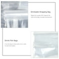 thumbnail image 3 of Homemaxs 200 Pieces POF Practical Shrink Wrap Bags Heat, Clear, 3 of 10
