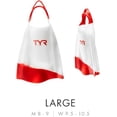 thumbnail image 4 of TYR Hydroblade Swim Training Fins, Clear, X-Large, 4 of 6