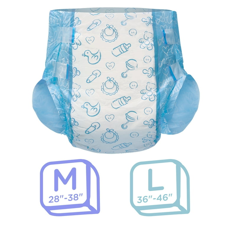 Littleforbig 保育園セット ABDL Amazon.com: Littleforbig Adult Printed Diaper 10 Pieces