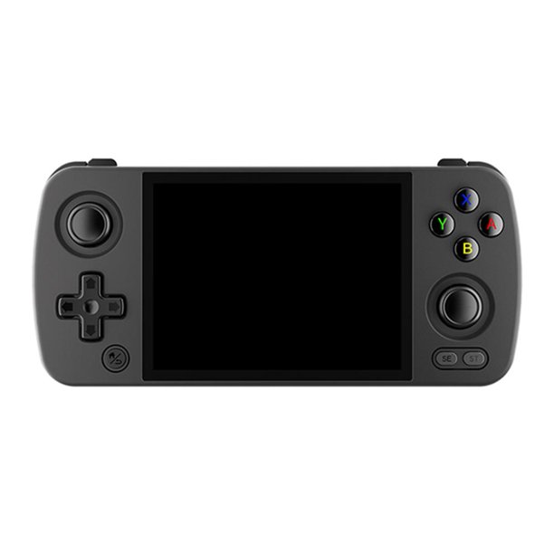 Juegos 128G RG405M Classic Video Pad Consolas de juegos de 4 pulgadas (+256G) Negro