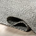 thumbnail image 3 of nuLOOM Wynn Braided Indoor/Outdoor Salt And Pepper 8' x 11' Casual Area Rug, 3 of 5