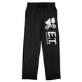 thumbnail image 6 of E.T. Silhouette and Title Logo Men's Black Sleep Pants-XXL, 6 of 7