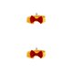 thumbnail image 4 of Greeniant Mascota cuello pajarita ropa adorno vestido amarillo Rojo S 2piezas, 4 of 6