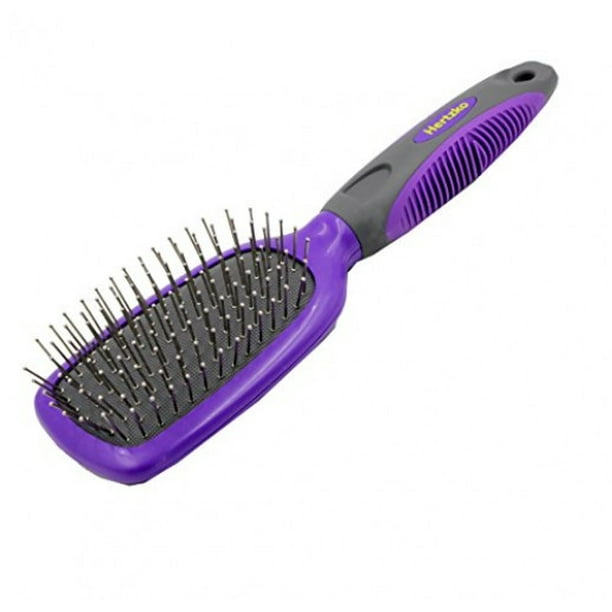 Pet Brush by Hertzko Great for Detangling and Removing Loose